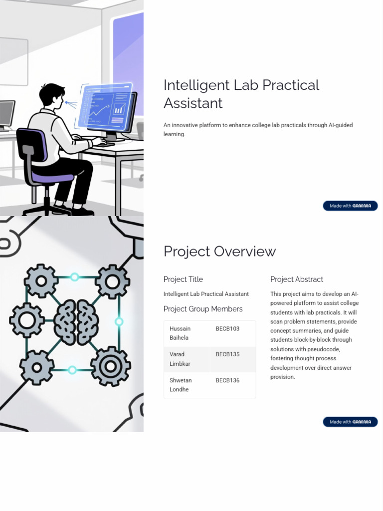 Intelligent Lab Practical Assistant | PDF | Software Development ...
