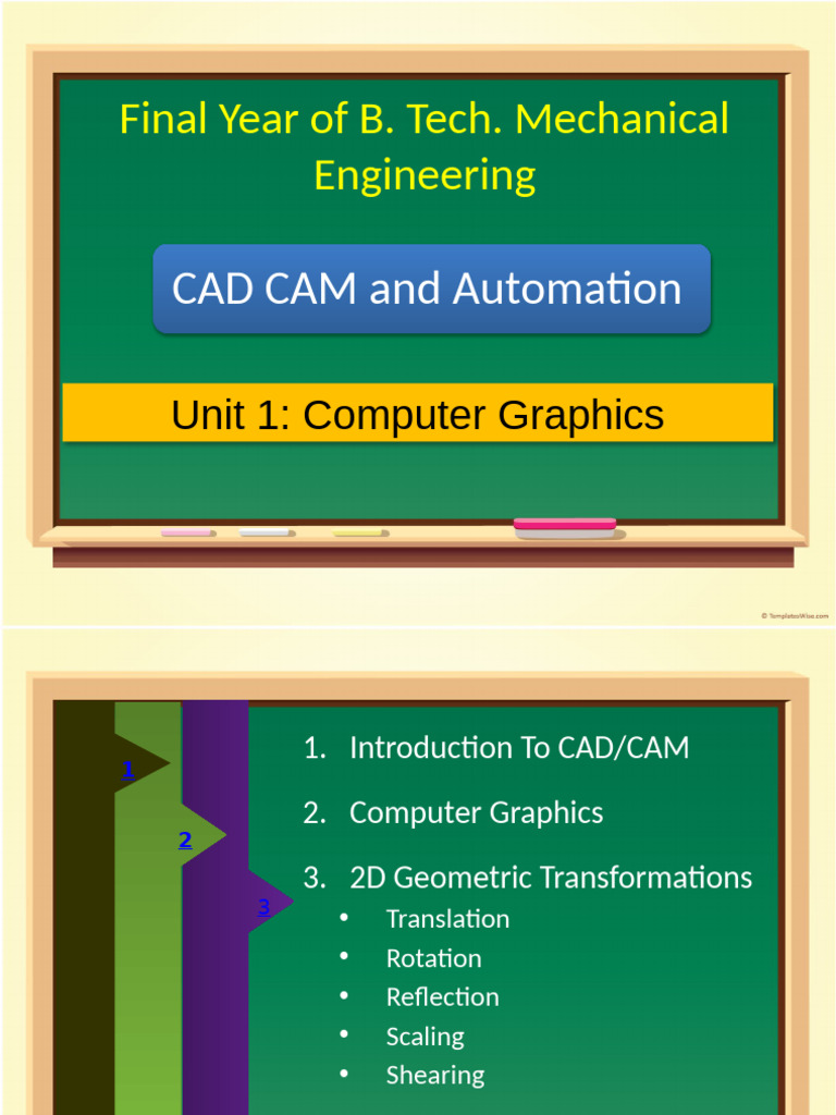 CAD CAM Automation in Mechanical Engineering | PDF | Computer Aided ...