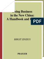 (Book.2004) Doing Business in The New China - A Handbook and Guide