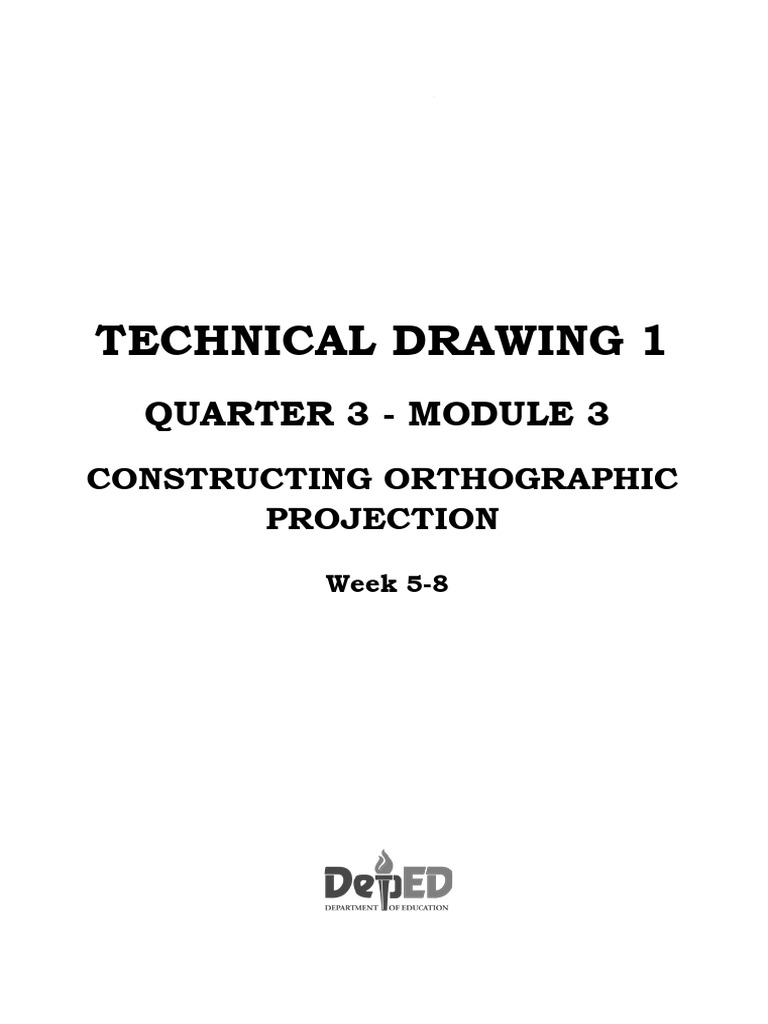 Orthographic Projection Basics Guide | PDF | Geometry | Euclidean Geometry