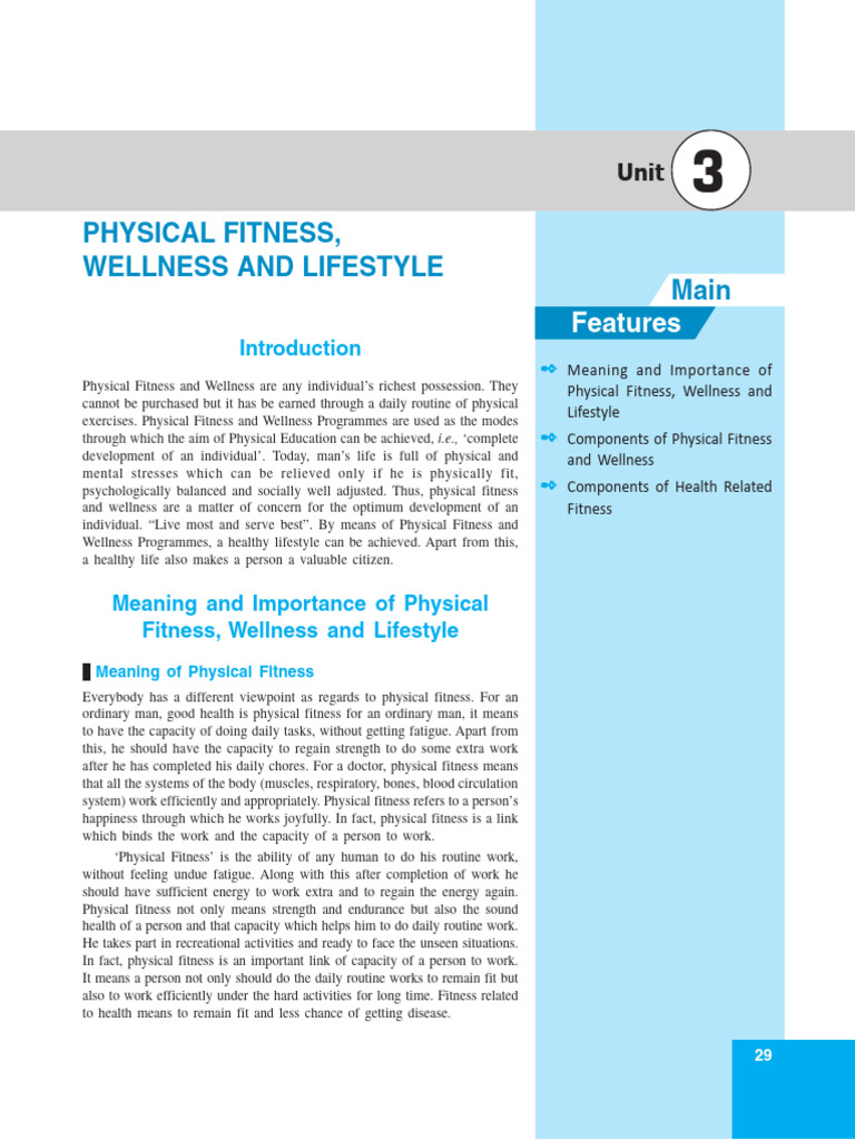 Understanding Physical Fitness and Wellness | PDF | Flexibility ...