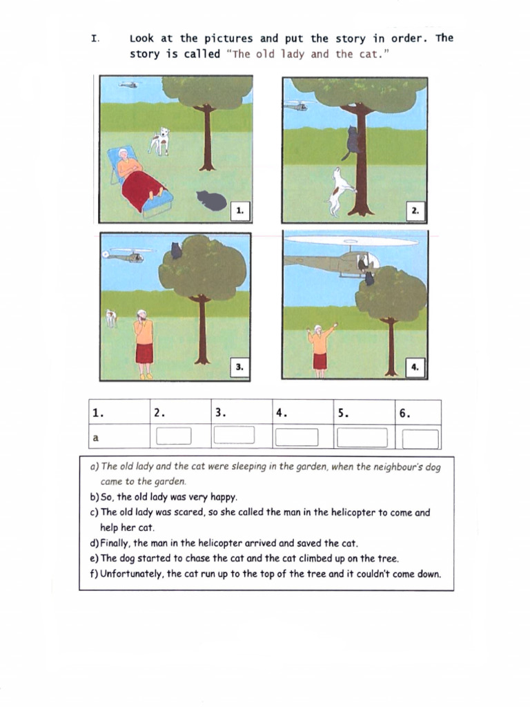 Put The Story in Order | PDF