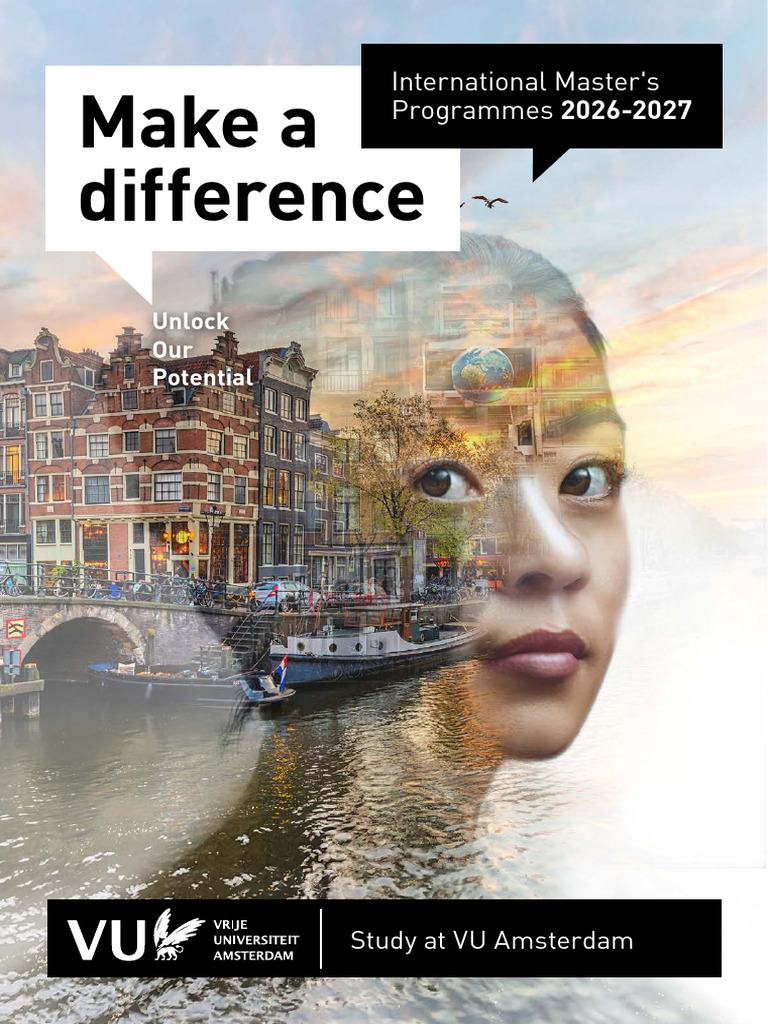 International Master's at VU Amsterdam 2026-2027 | PDF | Science ...