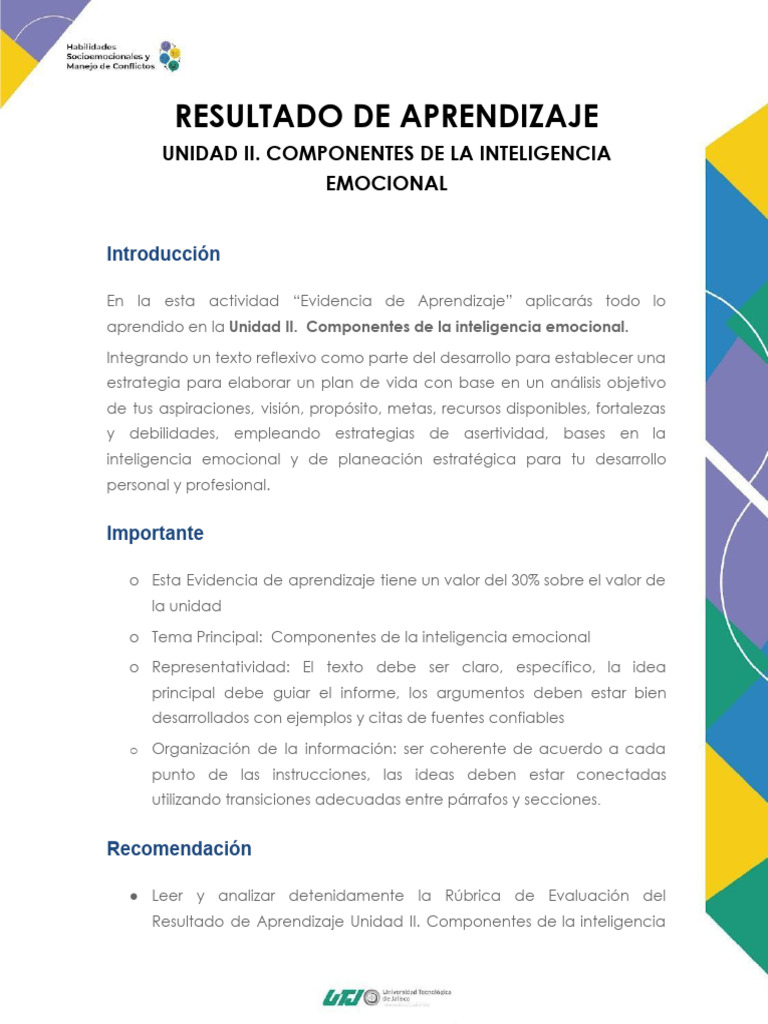 Copia de Formato Hs - U2 - Resultado de Aprendizaje PDF | PDF ...