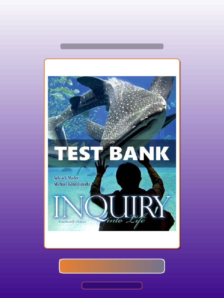 Ultimate Bundle Inquiry Into Life 14th Edition Mader eBook and TestBank ...