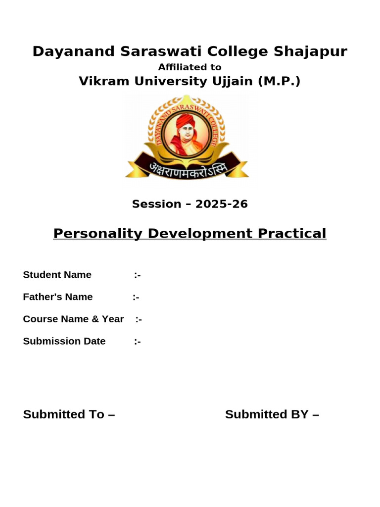 PD Project Front Page | PDF