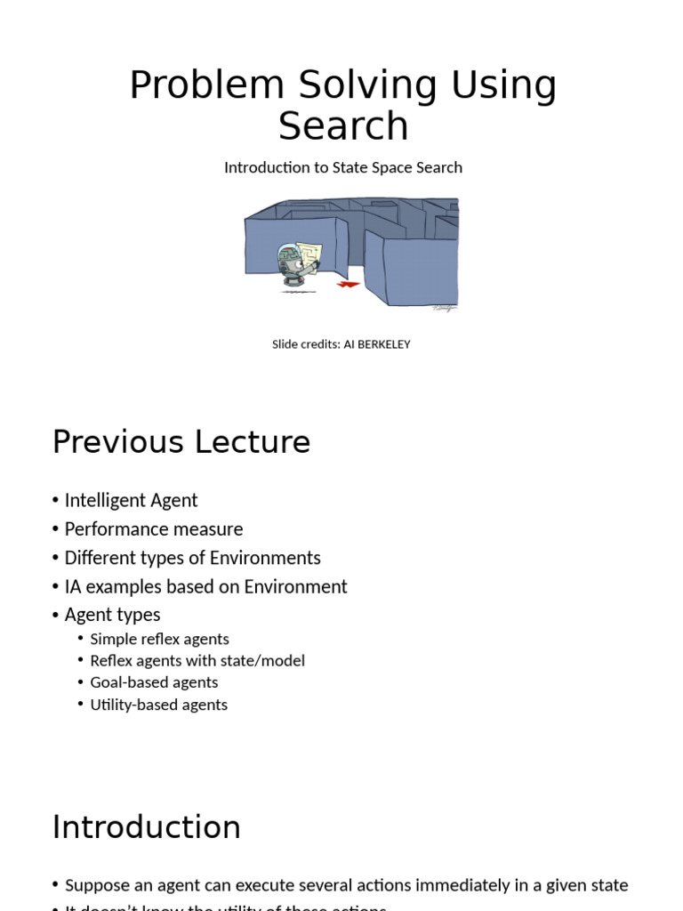 Problem Solving with State Space Search | PDF | Theoretical Computer ...