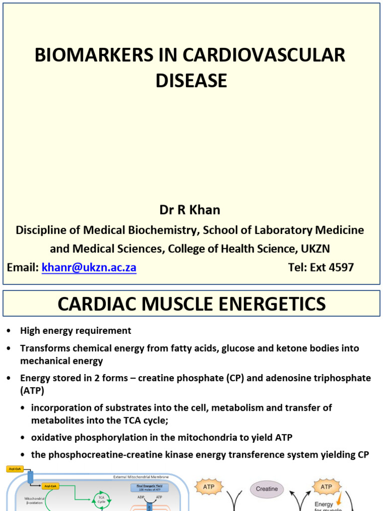 Cardiovascular Disease Biomarkers Guide | PDF | Medical Specialties