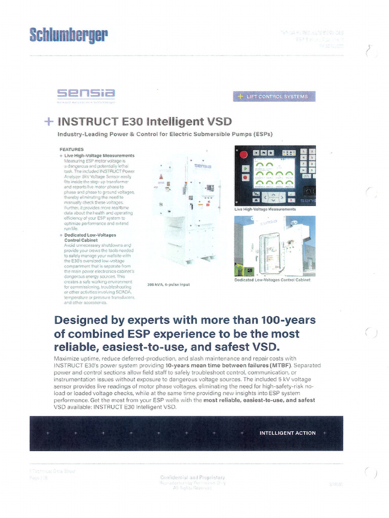 Schlumberger Material Sensia VFD | PDF