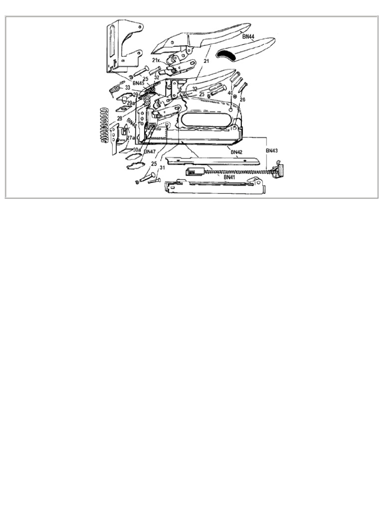 Arrow T50 PBN Staple Gun - Instructions | PDF