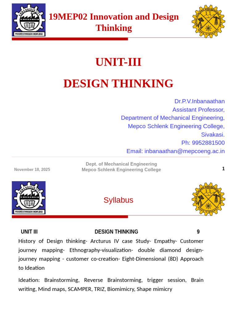 19MEP02 Unit 3 Part 2 1755769355355 | PDF | Brainstorming