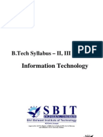B.tech MDU Syllabus (IT)