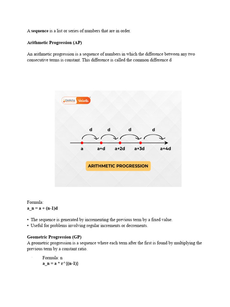 Sequences | PDF
