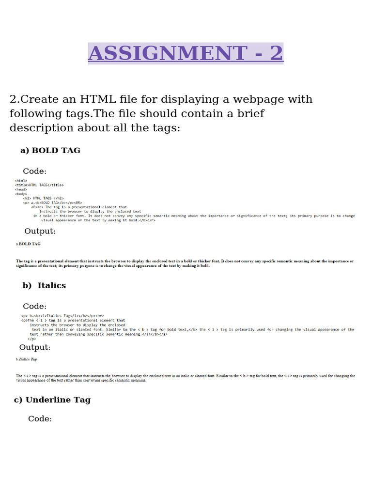 HTML Tags and CV Webpage Guide | PDF | Html Element | Web Development