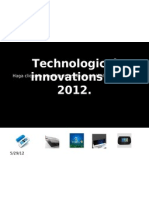 Technological Innovations in 2012.: Haga Clic para Modificar El Estilo de Subtítulo Del Patrón