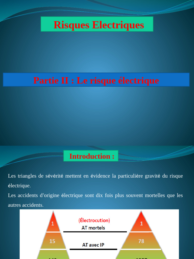 Prévention des Risques Électriques | PDF | Électricité | Électromagnétisme