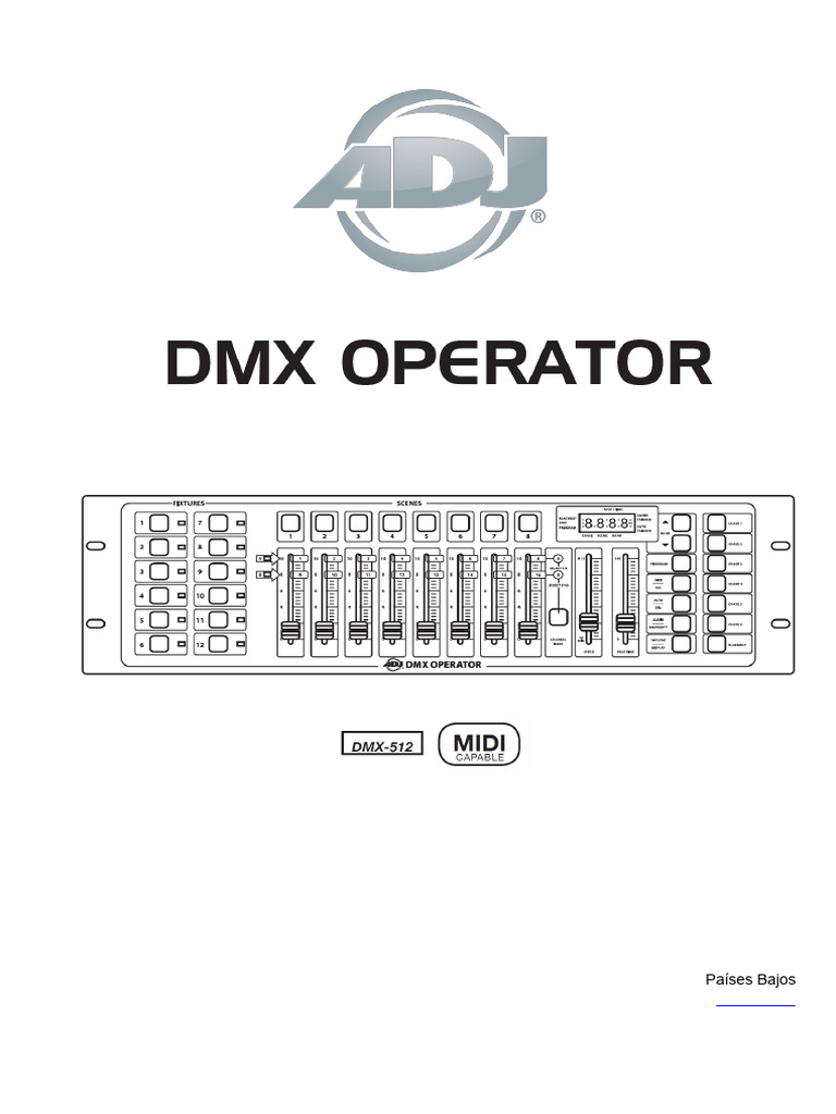 Manual de Usuario DMX Operator ADJ | PDF | Residuos | Memoria USB