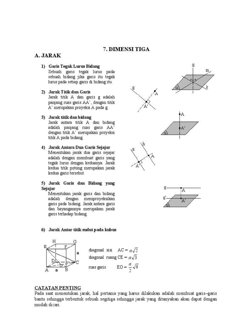 BAB 7 Dimensi Tiga