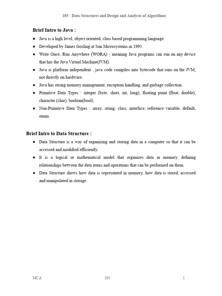 Java Data Structures Overview | PDF | Queue (Abstract Data Type) | Java ...