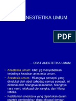 Anestetika Umum