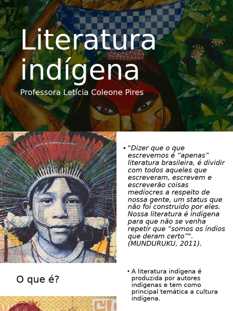 Literatura indígena | PDF | Povos indígenas