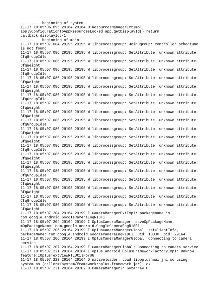Log Cat 1763381107008 | PDF | Computer Programming | Software