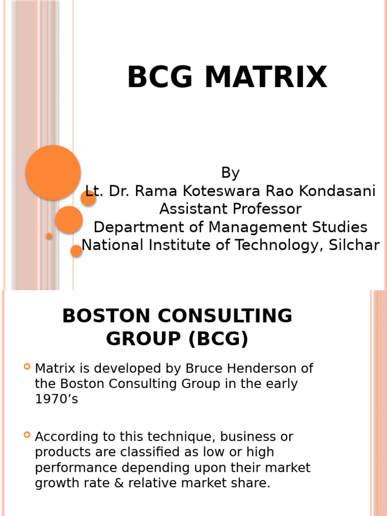Understanding the BCG Matrix Explained | PDF | Private Sector | Economics