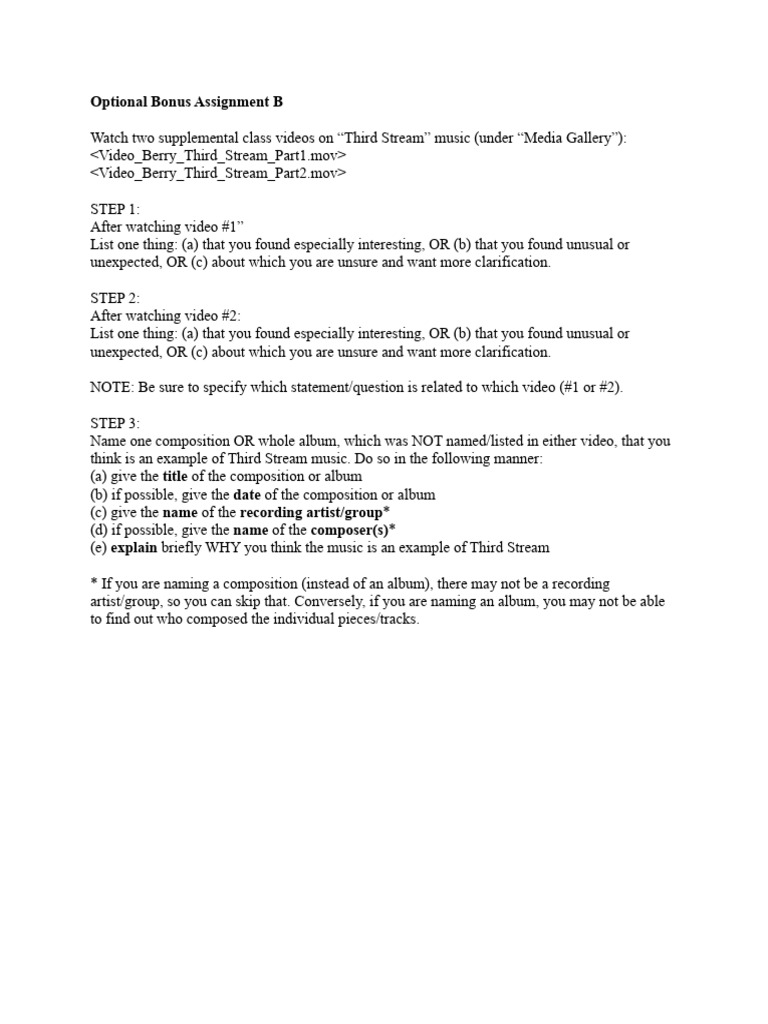 GT&A PT Bonus Worksheet B | PDF