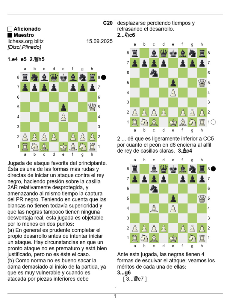 Estrategias de Ataque en Ajedrez | PDF | Aperturas de ajedrez | Ajedrez