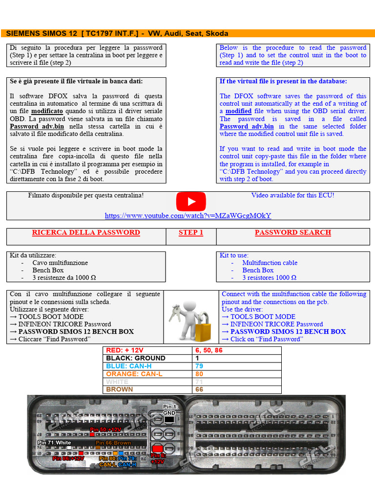 Tricore Vag Simos12 Tc1797 Intflash | PDF
