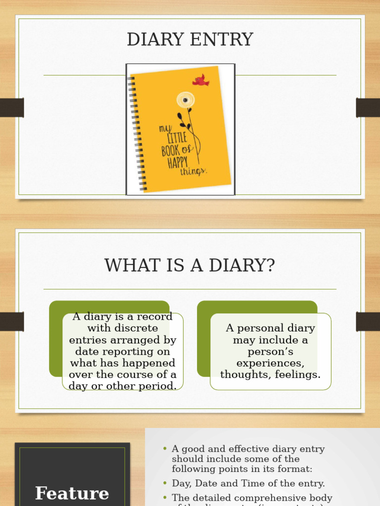 Diary Entry 1 | PDF