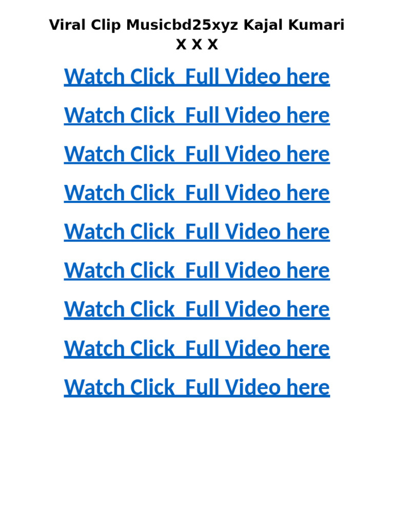 Viral Clip Musicbd25xyz Kajal Kumari X X X PDF 