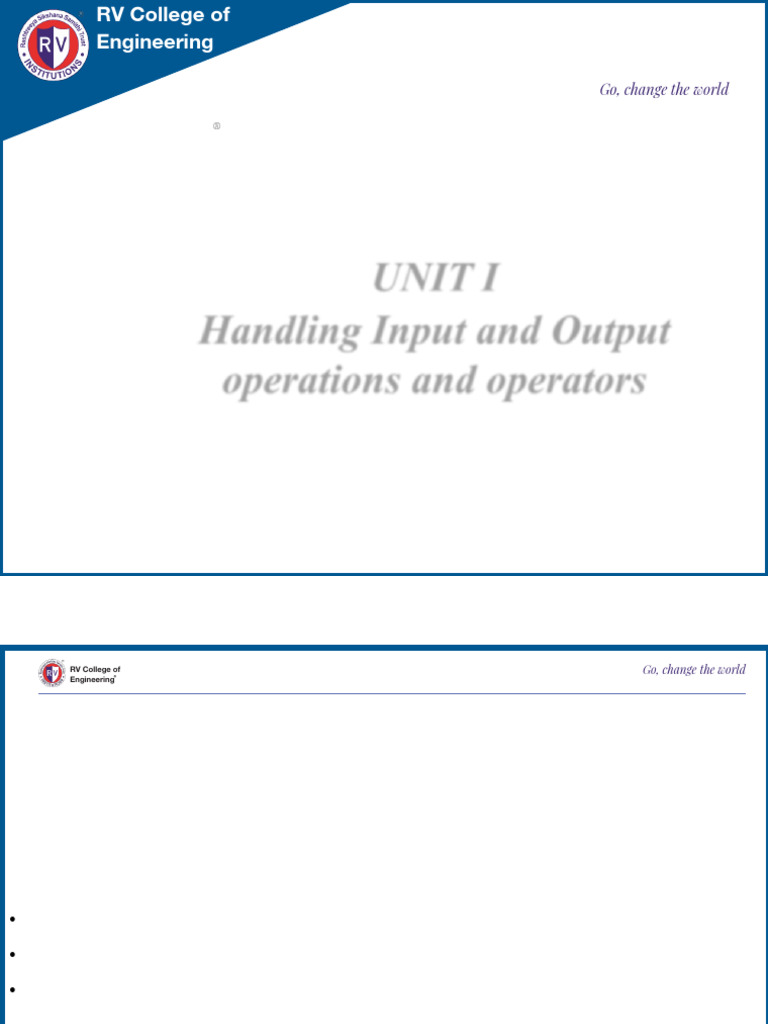 C Input and Output Functions Guide | PDF | Computer Programming | Computing