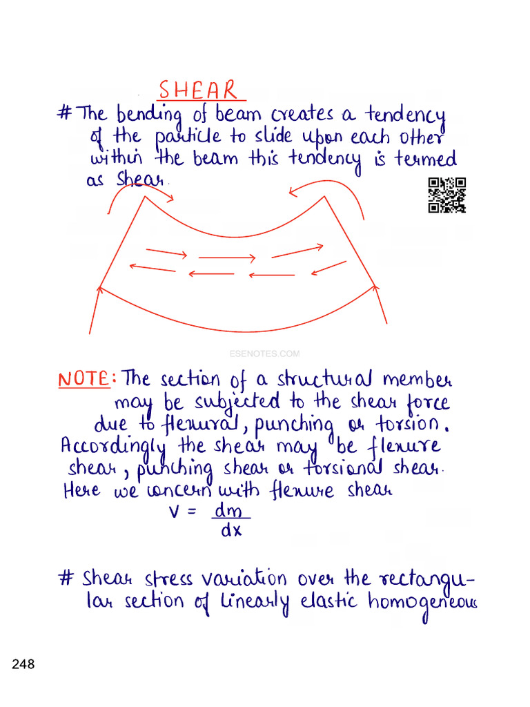 Shear in RCC | PDF