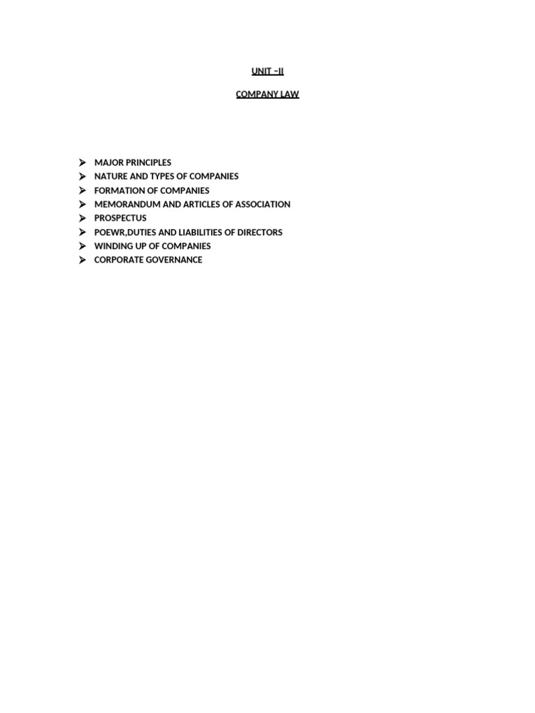 LAB Unit 2 Complete Notes | PDF | Liquidation | Guarantee