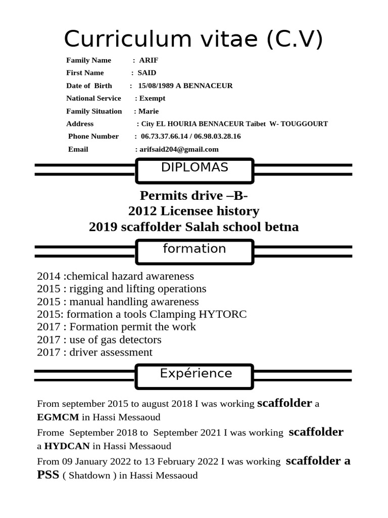 cv | PDF