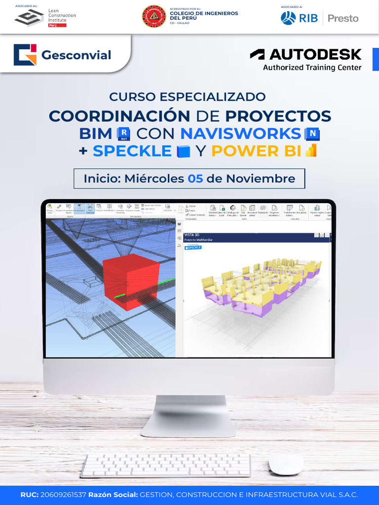 Temario - Coordinación de Proyectos BIM Con Navisworks + Speckle y ...