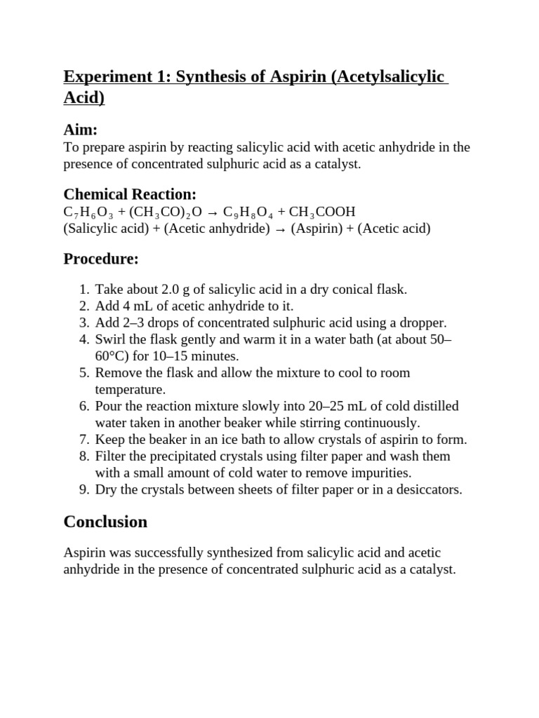 Experiment 1 | PDF