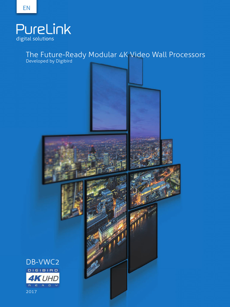Future-Ready 4K Video Wall Processors | PDF | Hdmi | Video