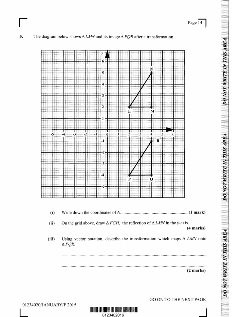 Transformation Past Papers | PDF