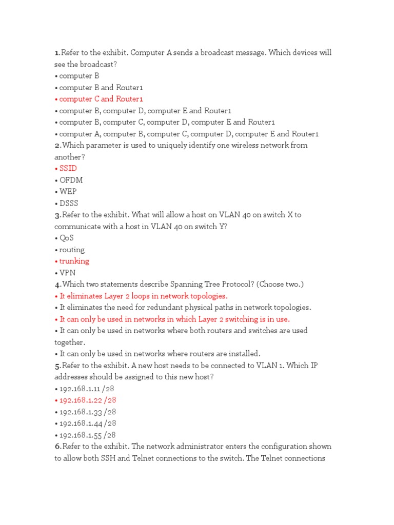 Networking Concepts and Troubleshooting Guide | PDF | Network Switch ...