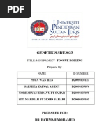 Download Genetic  Tongue rolling by MizaZainal SN95102687 doc pdf