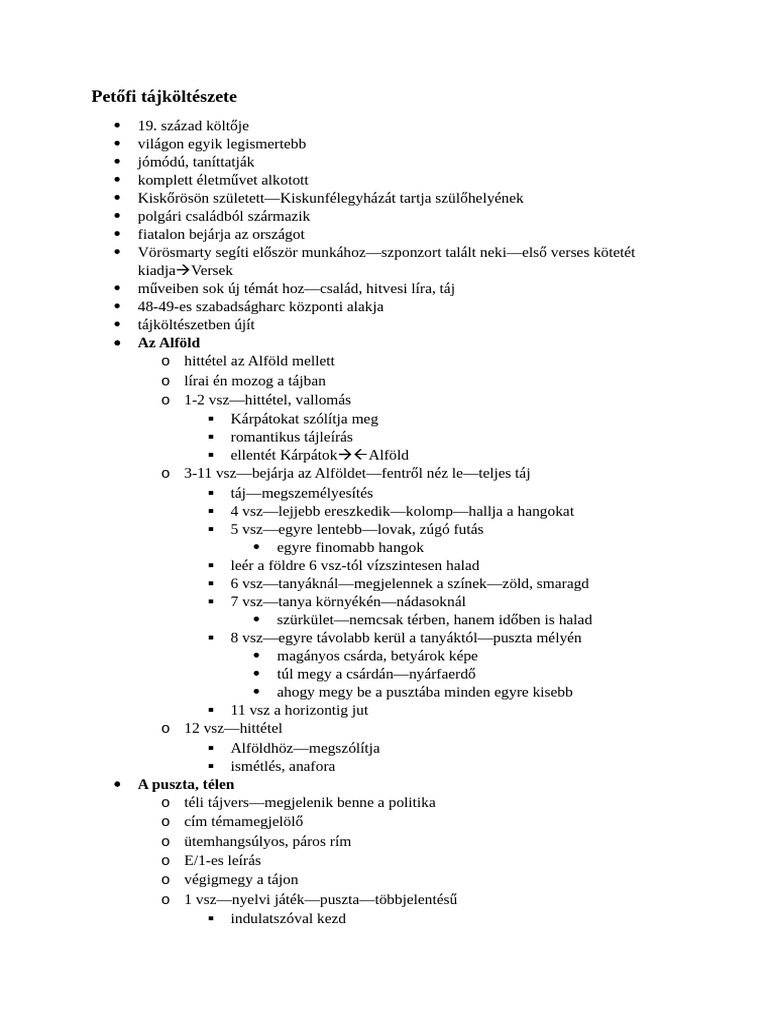 20 Petofi | PDF
