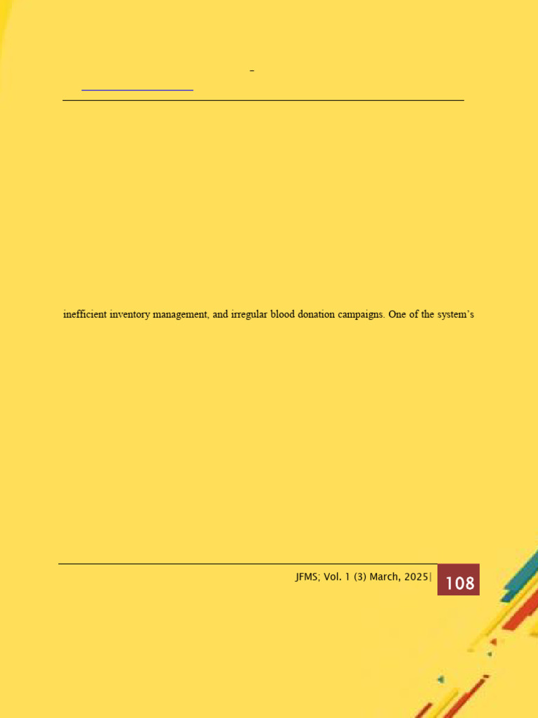 Centralized Blood Bank System in Rwanda | PDF | Blood Donation | Blood ...
