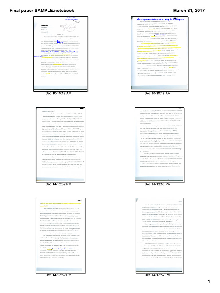 Sample Research Paper | PDF