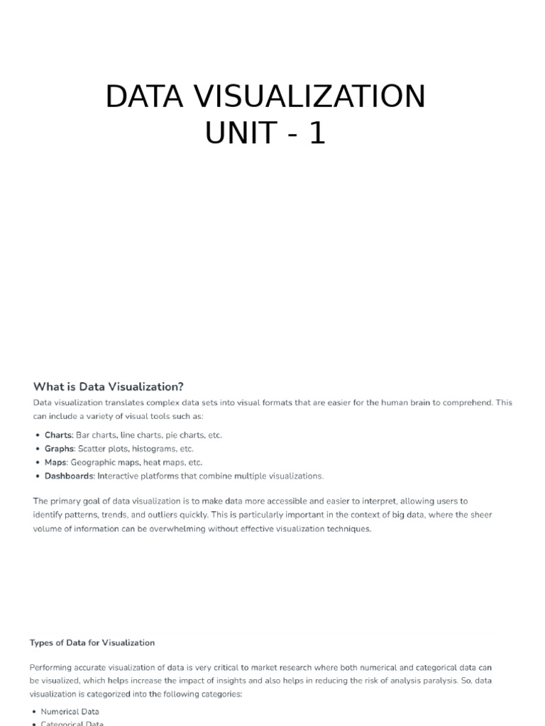Unit 1 | PDF