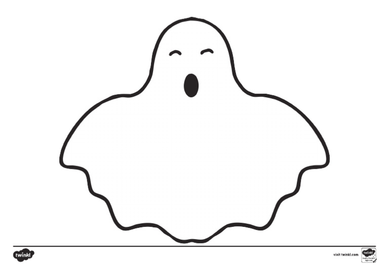 T TP 5582 Blank Ghost Template Activity | PDF