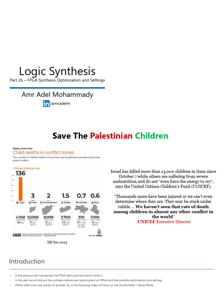 VLSI Logic Synthesis Part 2b 1719885910 | PDF | Field Programmable Gate ...