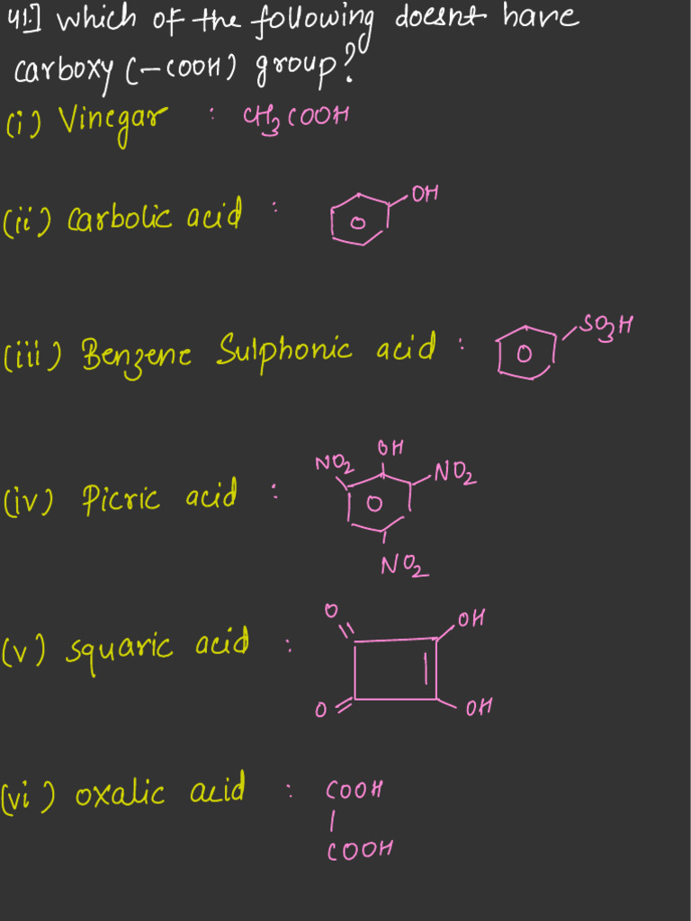 General Organic Chemistry | PDF | Acid | Organic Acids