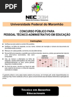 Tecnico Em Assuntos Educacionais